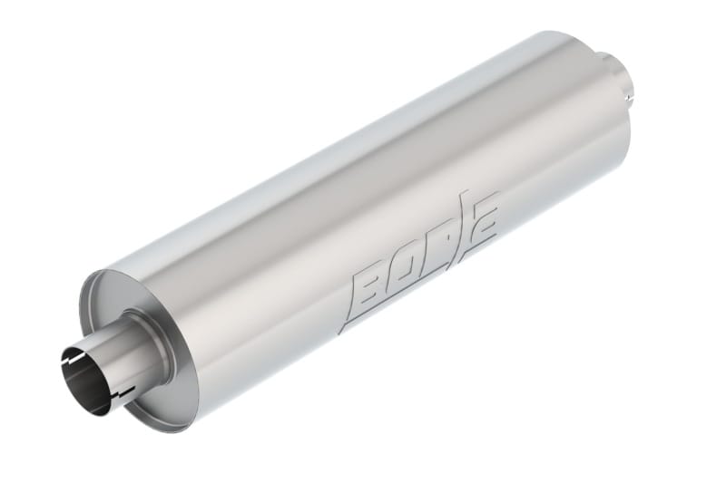 Borla — Specialty Muffler - Straight Flow Notched Neck Muffler
