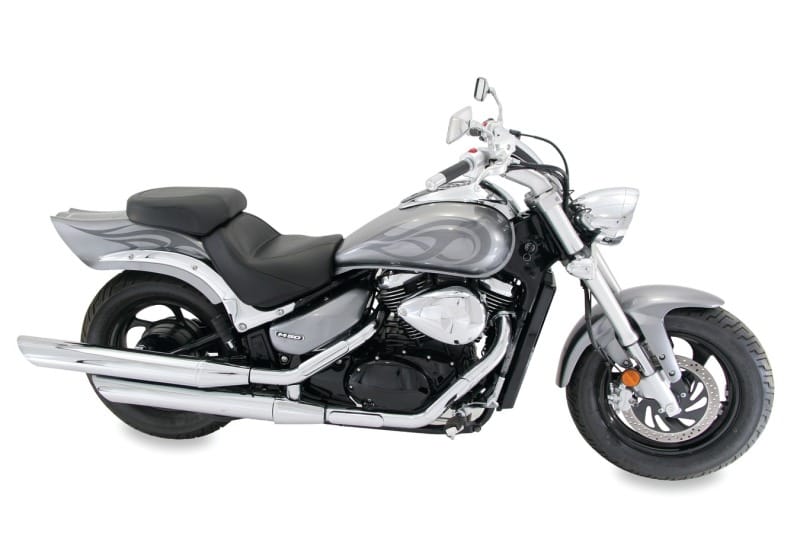 Mustang Motorcycle — Mustang 05-11 Suzuki Boulevard M50 Standard Touring 2PC Seat - Black