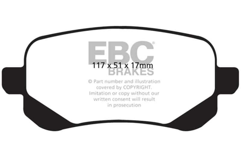 EBC — Ultimax OEM Replacement Brake Pads