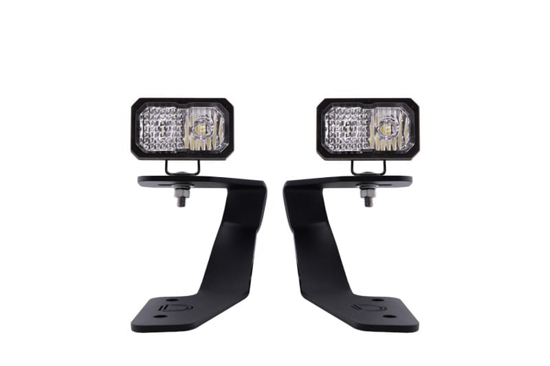 Diode Dynamics — Allows you to mount two Stage Series 2"LED Pods above the hood.
Allows you to mount two C2 2.0 LED Pods above the hood.