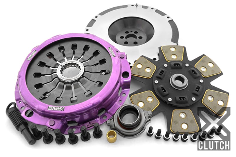 XCLUTCH — Clutch Kit Inc Chromoly Flywheel; Stage 2R  Ceramic Race Disc