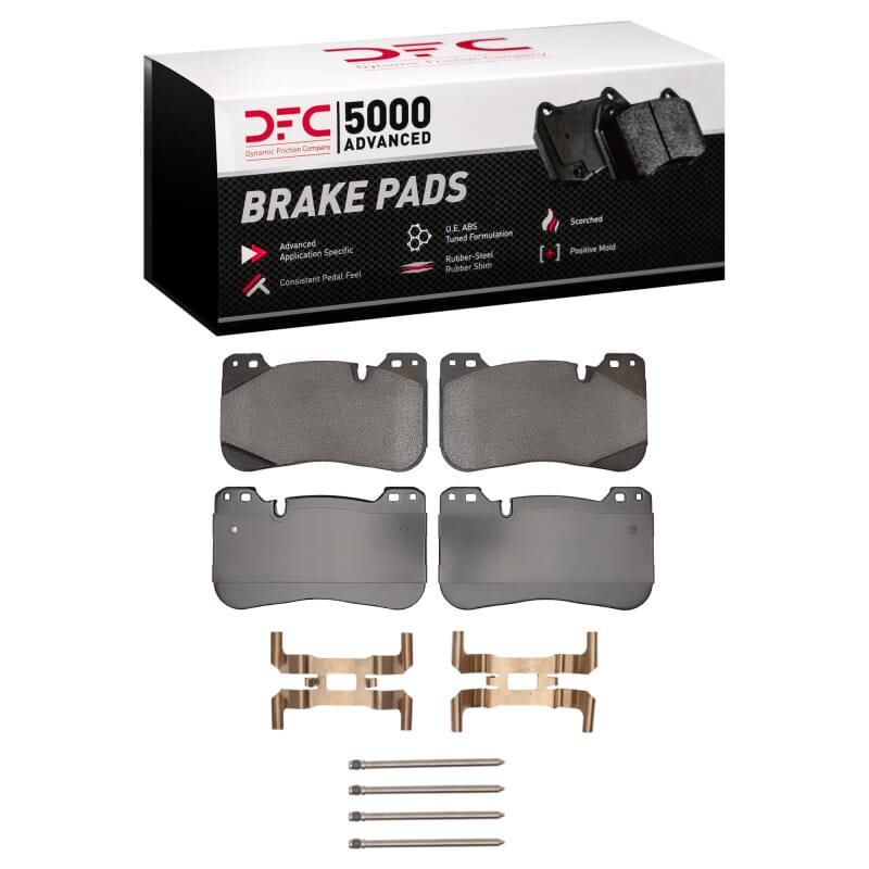 DFC — DFC 5000 Advanced Brake Pads - Low Metallic and Hardware Kit