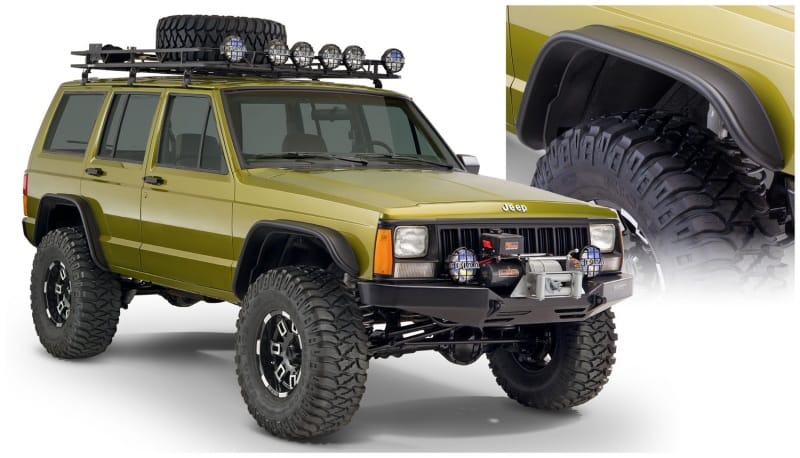 Bushwacker — Fender Flares Flat Style 4Pc
Flat Style Fender Flares