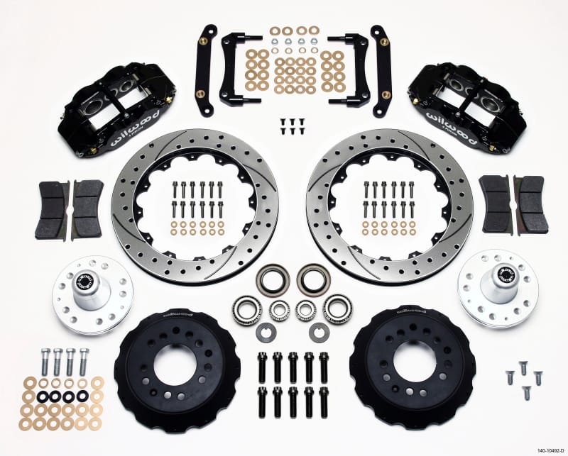 Wilwood — KIT,FRONT,CAMARO,79-81,FNSL6R,BIG BRAKE 12.88 ROTOR,DRILLED