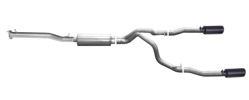 Gibson — Gibson 15-18 Chevrolet Silverado 1500 LS 5.3L 3in/2.25in Cat-Back Dual Split Exhaust - Black Elite
Truck/Suv