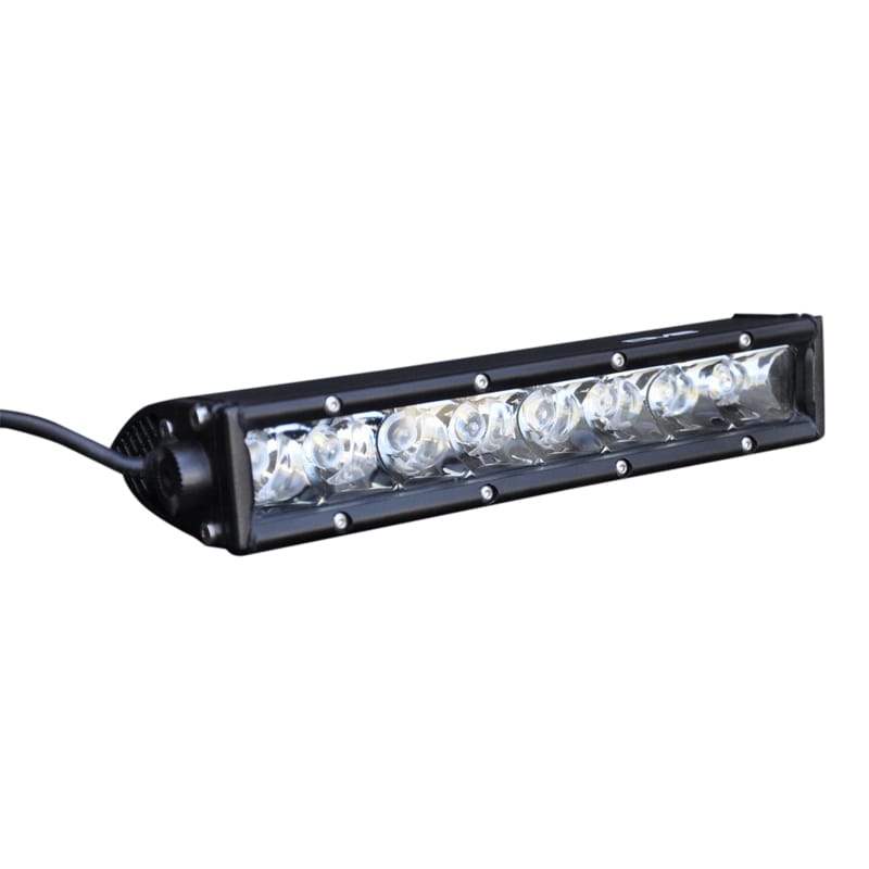 DV8 Offroad — 10 in. Single Row LED Light Bar; Chrome Face