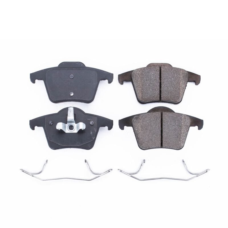 PowerStop — PowerStop - Z17 Low-Dust Ceramic Brake Pads with Hardware