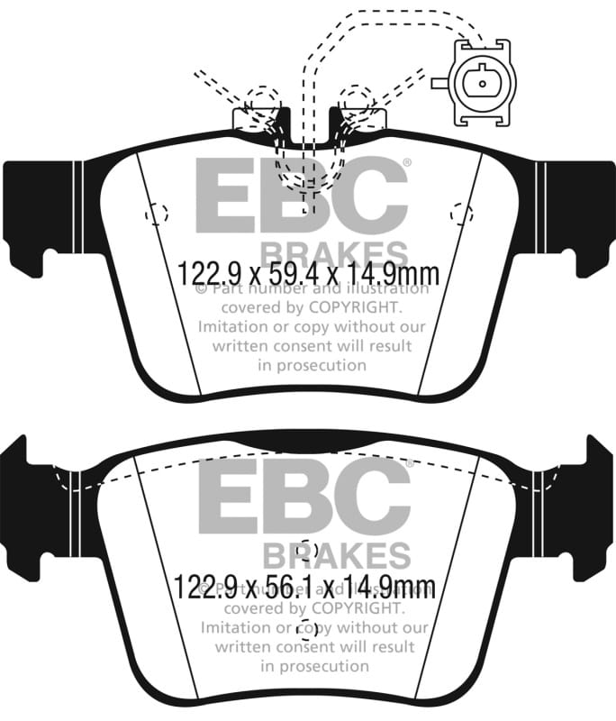 EBC — Ultimax OEM Replacement Brake Pads