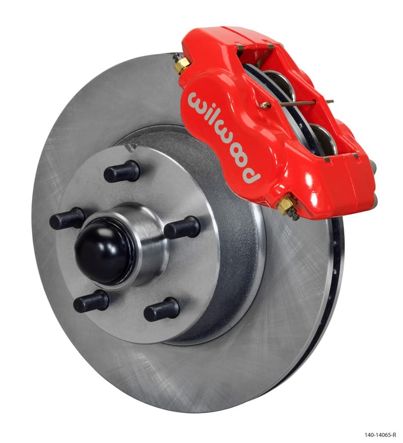 Wilwood — KIT,FRONT,WWE PRO SPINDLE,FDLI,11.03 HUB/ROTOR,RED