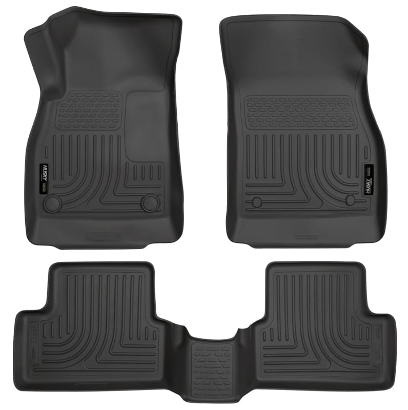 Husky Liners — Weatherbeater - Front & 2nd Seat Floor Liners
Weatherbeater-Front/2nd Seat Floor Liners
