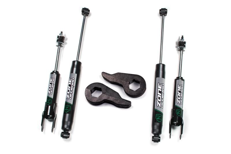 Zone Offroad — Zone Offroad 99-06 Chevy/GMC 1500 2in Torsion Bar Key Kit - Nitro Shocks