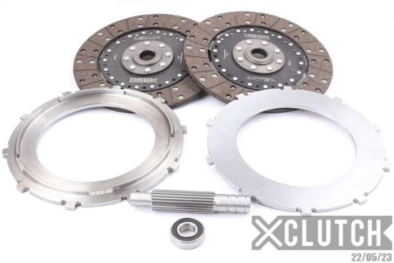 XCLUTCH — Clutch Kit Service Pack; 9" Twin Solid Organic Clutch Discs