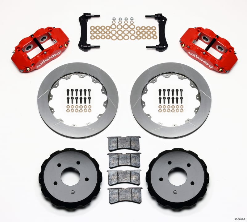 Wilwood — KIT,REAR,C5 VETTE 97-04/C6 05-13,13.00 ROTOR,RED