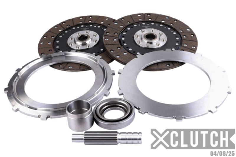 XCLUTCH — Clutch Kit Service Pack; 9" Twin Solid Organic Clutch Discs