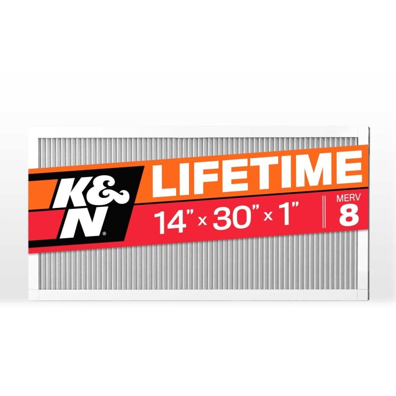 K&N Engineering — HVAC Filter; 14 x 30 x 1, MERV 8
