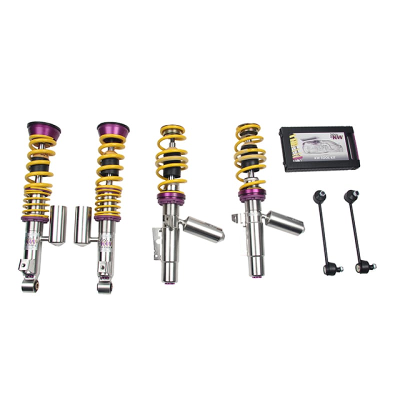 KW — Height Adjustable Coilovers with Independent Compression and Rebound Technology
KW COILOVER KIT V3 - 35271003