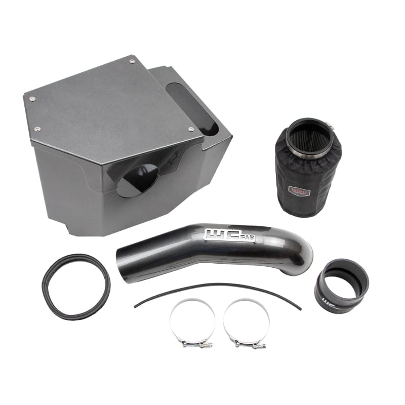 Wehrli — Intake Kit, 4in., for 2020-2025 Duramax L5P, Gloss Black