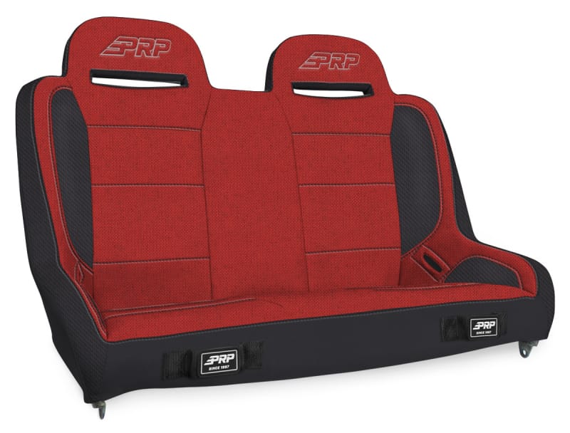 PRP Seats — PRP  Jeep Wrangler JKU/JLU Elite Series Rear Bench- Red