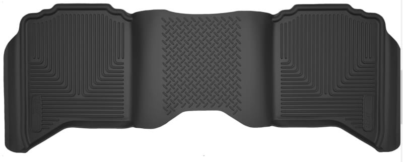 Husky Liners — Husky Liners 09-10 Dodge Ram 1500 Crew Cab WeatherBeater Black 2nd Seat Floor Liners