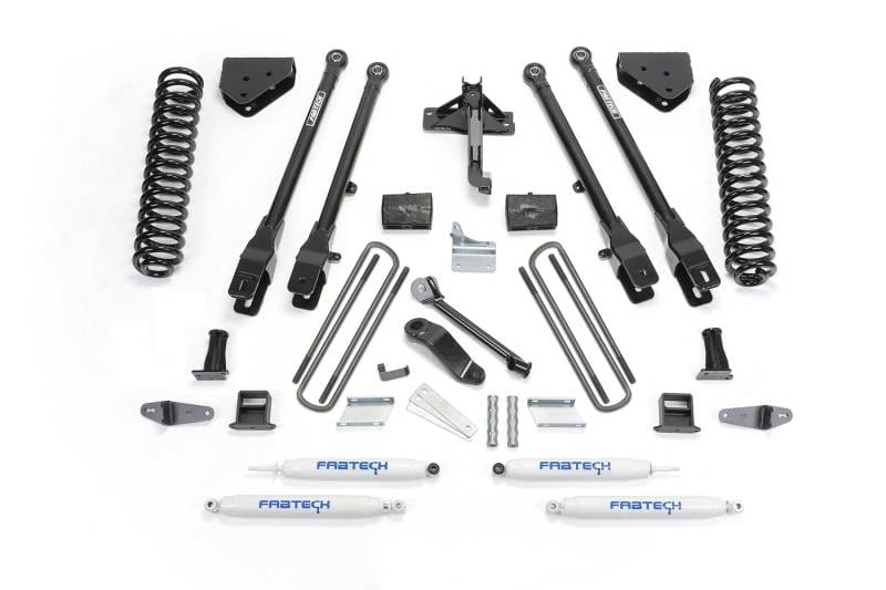 Fabtech — 6" 4LINK SYS W/COILS & PERF SHKS 08-10 FORD F450/550 4WD
4 Link Lift System