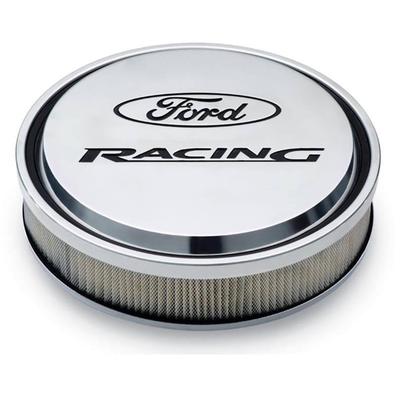 Ford Racing — Ford Racing Slant Edge Air Cleaner Polished
Slant Edge Air Cleaner