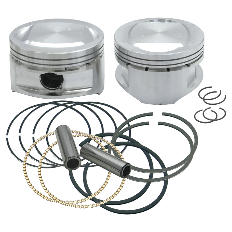 S&S Cycle — S&S Cycle 1999+ BT 95in Conversion Pistons - .005in