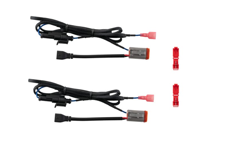 Diode Dynamics — Allows you to connect a 4-Pin Deutsch DT-style connector to a factory connector.
Converts a DT-style plug to your factory connector size.