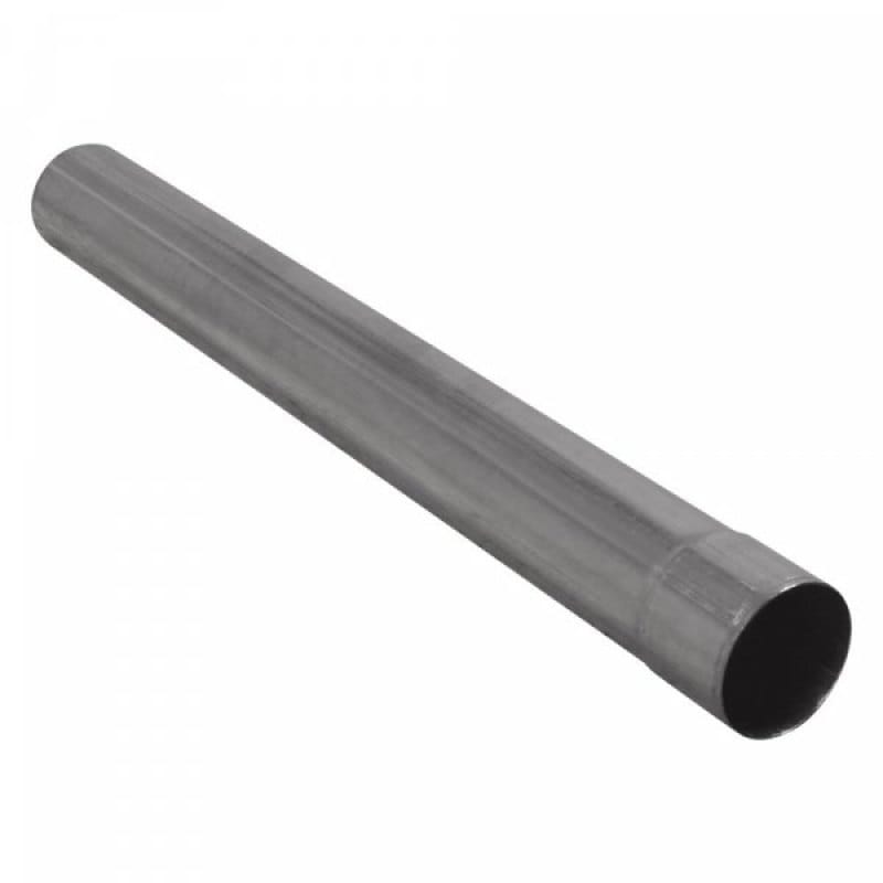 Diamond Eye Performance — PERFORMANCE DIESEL EXHAUST PART-4in. ALUMINIZED 24in. STRAIGHT BUMPED ON ONE END