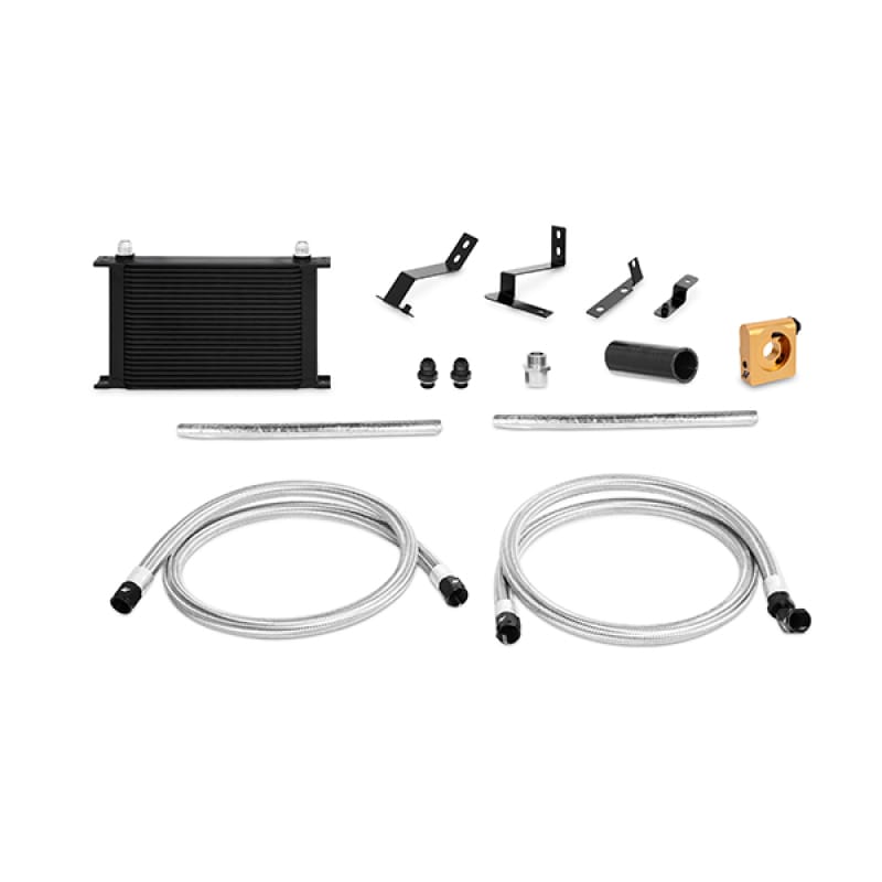 Mishimoto — Oil Cooler Kit, Black, Thermostatic, fits Chevrolet Camaro 2.0T 2016-2024
Chevrolet Camaro 2.0t Oil Cooler Kit, 2016+