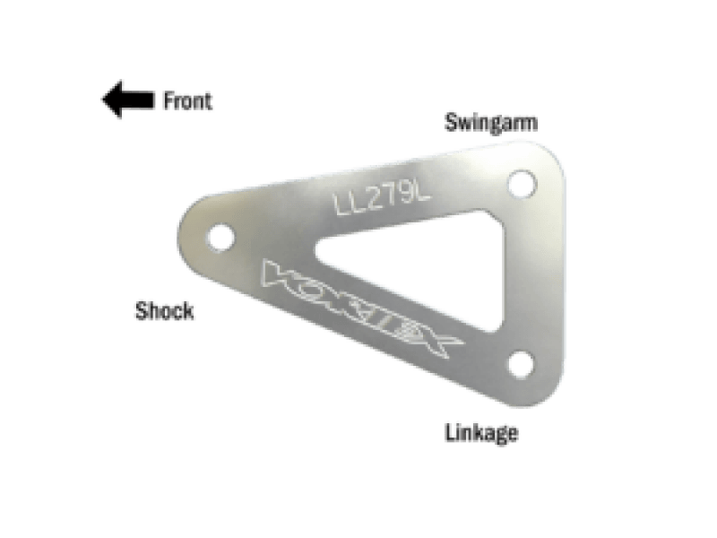 Vortex Racing — Vortex Racing 08-23 Honda CBR1000 RR Lowering Link Kit- Silver