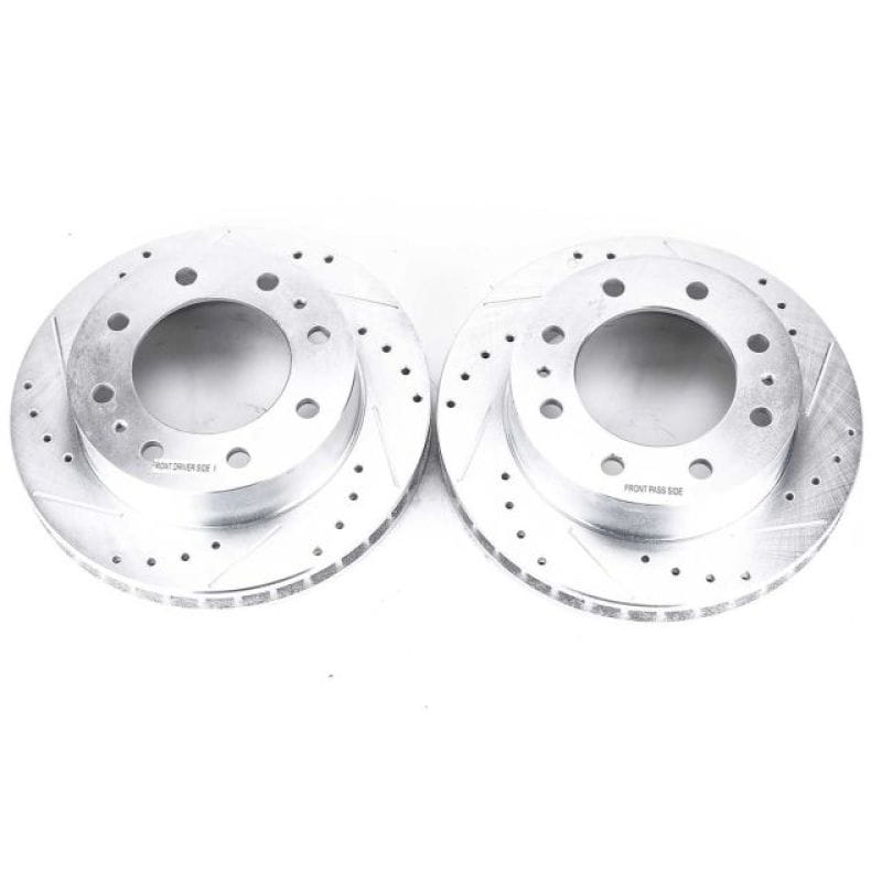 PowerStop — PowerStop Evolution Performance Drilled, Slotted & Plated Brake Rotor Pair