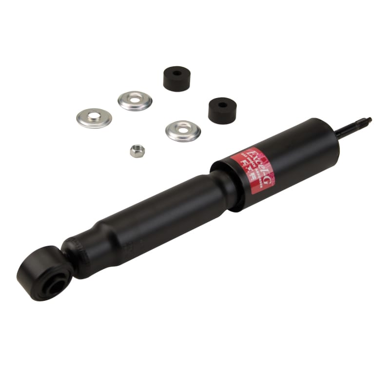 KYB — Ride Comfort may be important, but restoring a vehicles Ride Control, stability, stopping, lane change responsiveness and handling is critical. KYB Excel-G Shocks and Struts are designed for the most important performance purpose: Restoring the vehicles original capabilities. KYB is a world leading supplier of shocks and struts to new vehicle manufacturers and the Excel-G is made on the very same KYB OE assembly lines, uses the same OE quality components and is calibrated to restore original, de
Gas Shock