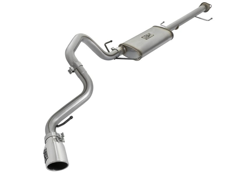 aFe — MACH Force-Xp 2-1/2 IN 409 Stainless Steel Cat-Back Exhaust w/Polished Tip