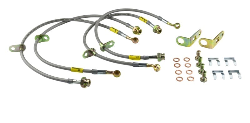 Goodridge — Goodridge 06-11 Honda Civic (Rear Disc Models) Stainless Steel Brake Line Kit
Brake Hose Kit