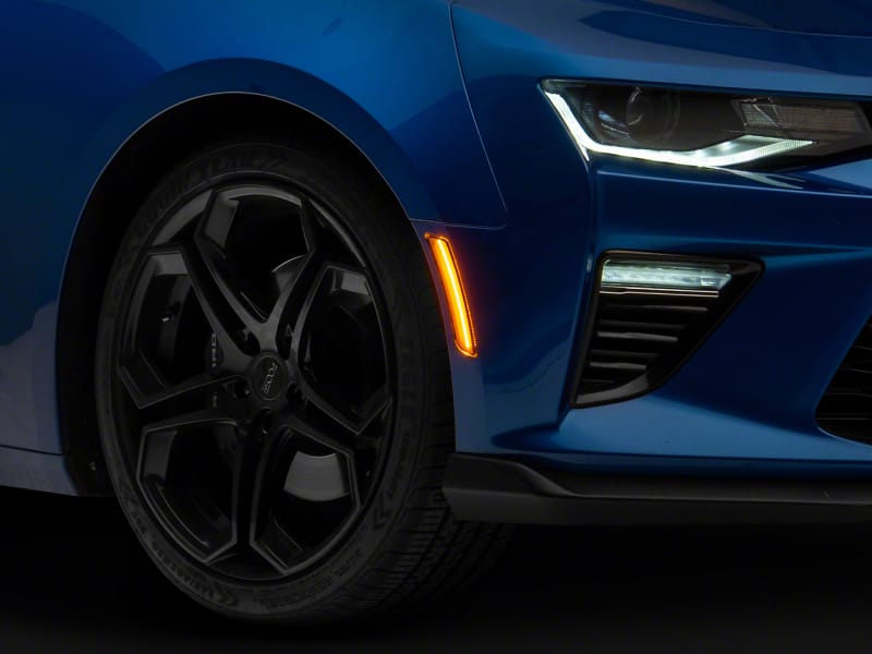 Raxiom — Raxiom 16-23 Chevrolet Camaro Axial Series LED Front and Rear Side Markers- Clear
Lights