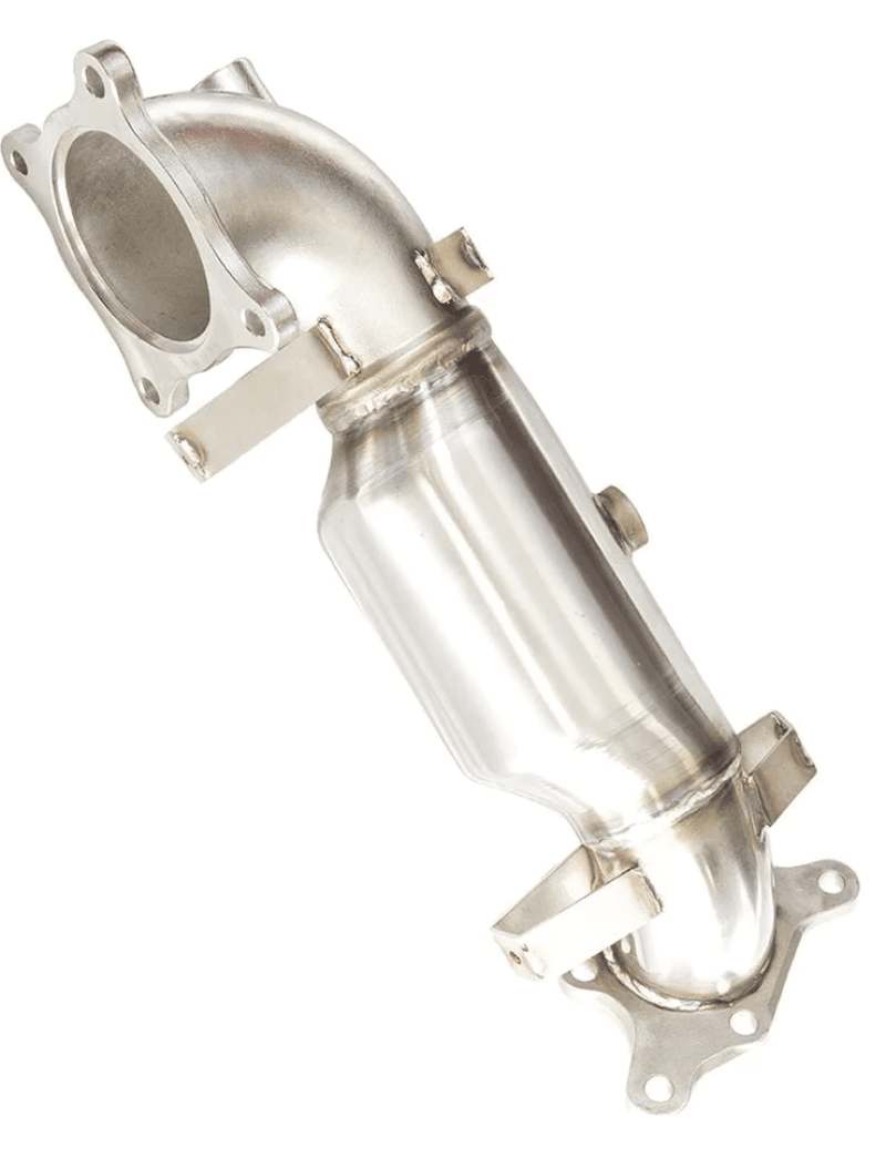 Invidia — Invidia 17+ Honda Civic Type-R FK8 76mm Downpipe w/ High Flow Cat