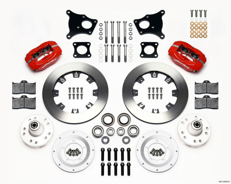 Wilwood — KIT,FRONT,AMC,69-76,W/DISC,FDLI,12.19 RED