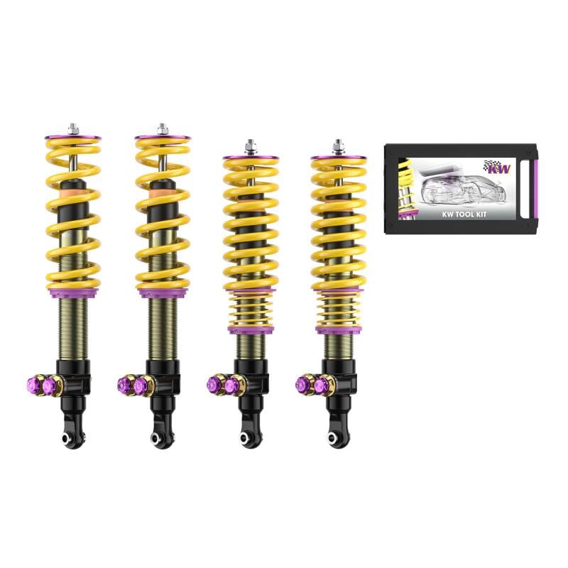 KW — 4 Way Adjustable coilovers with low & high-speed compression & rebound control
KW COILOVER KIT V5 - 30942010