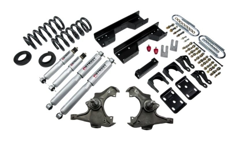 Belltech — Front And Rear Complete Kit W/ Street Performance Shocks
LOWERING KIT W/ STREET PERFORMANCE SHOCKS - 727SP