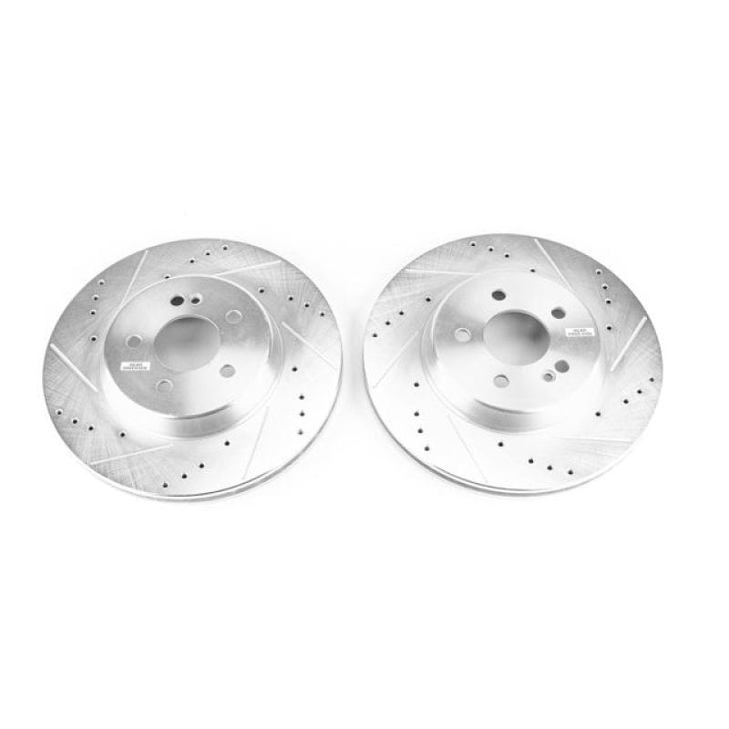 PowerStop — PowerStop Evolution Performance Drilled, Slotted & Plated Brake Rotor Pair