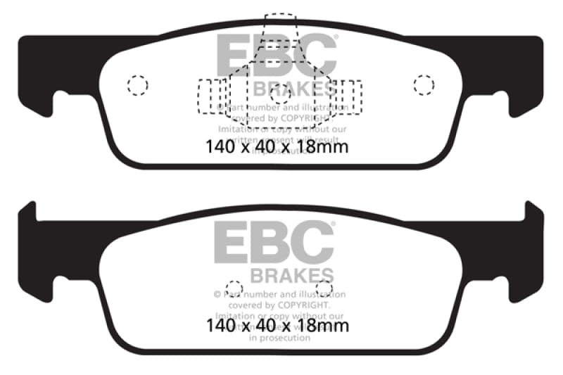 EBC — Yellowstuff Street And Track Brake Pads