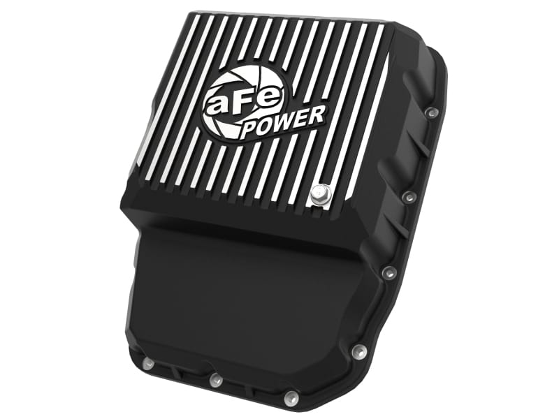 aFe — aFe POWER Pro Series Transmission Pan Black w/ Machined Fins