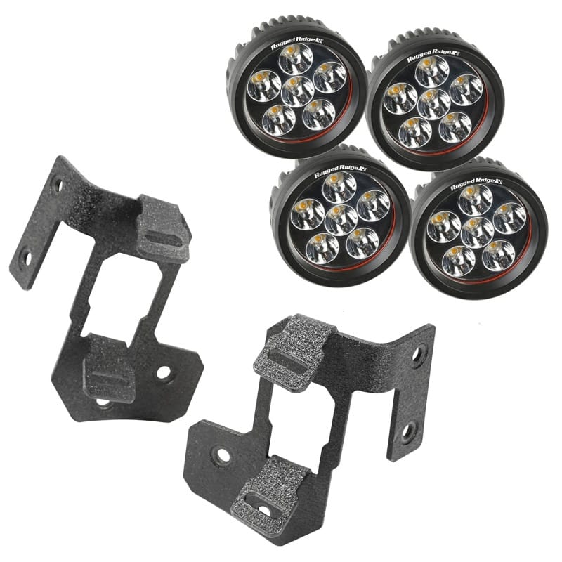 Rugged Ridge — A-Pillar Light Kit
LIGHT MOUNTS-OMIX