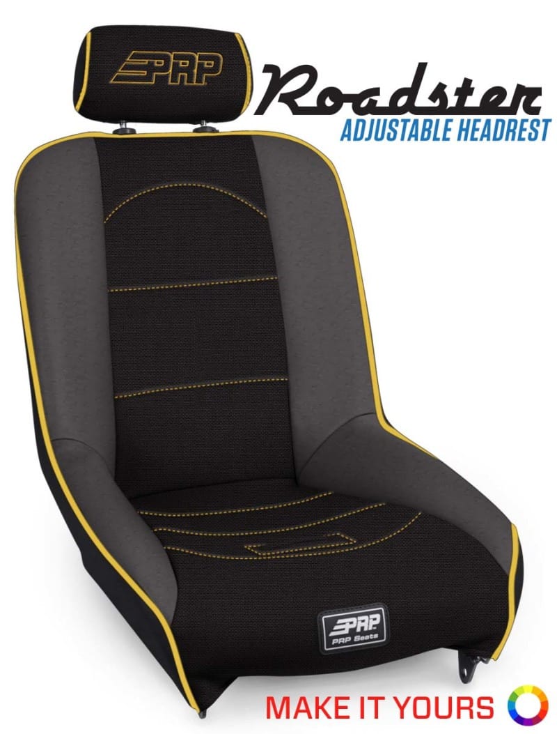PRP Seats — PRP Roadster Low Back Suspension Seat