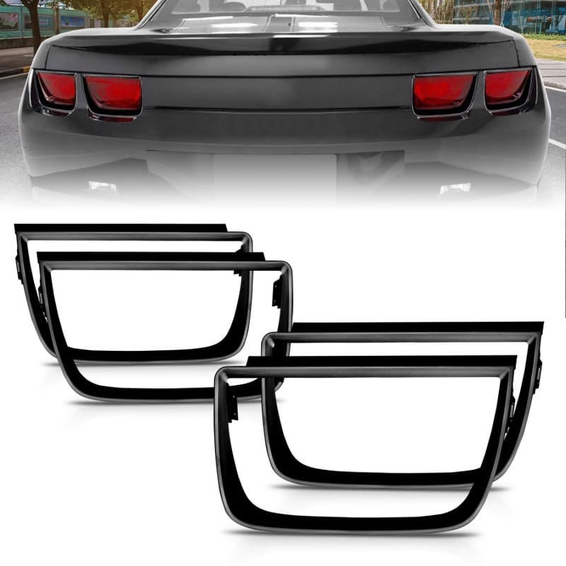 ANZO — ANZO Taillight Bezels 2010-2013 Chevrolet Camaro Taillight Bezels - 4pc Flat Black
TailLightBzl