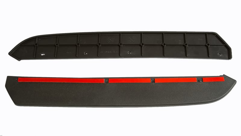 Roush — ROUSH 2013-2014 Ford Mustang - Rear Side Splitter Kit
