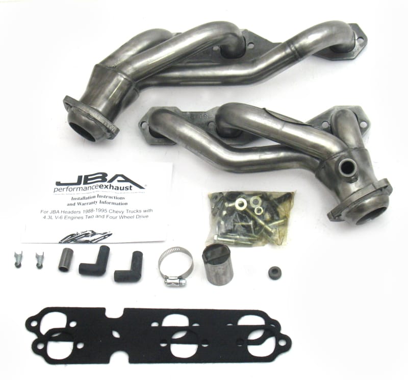 JBA — 88-95 GM Truck Cat4Ward® 4.3L Raw 409