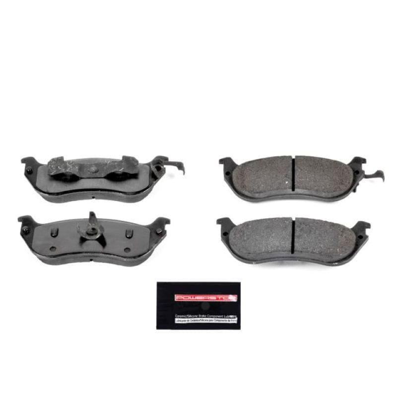 PowerStop — PowerStop - Z36 Truck and SUV Carbon-Fiber Ceramic Brake Pads with Hardware Kit