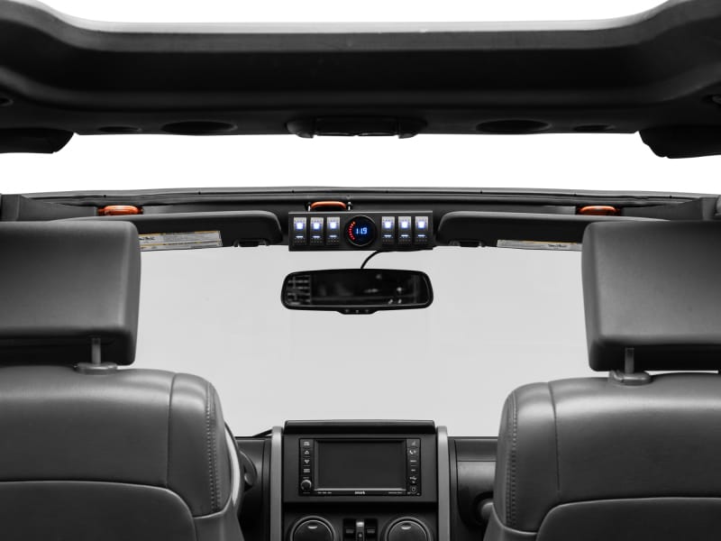 Raxiom — Raxiom 07-18 Jeep Wrangler JK Control Box w/ Switch Panel
Switches