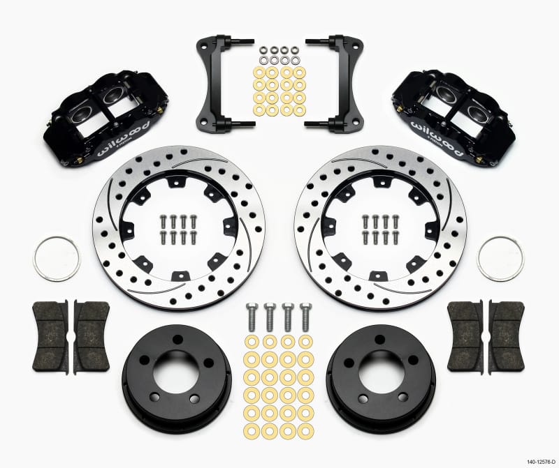 Wilwood — KIT,FRONT JEEP WRANGLER YJ 87-89,12.19x 1.10 ROTOR,VENTED,DRILLED